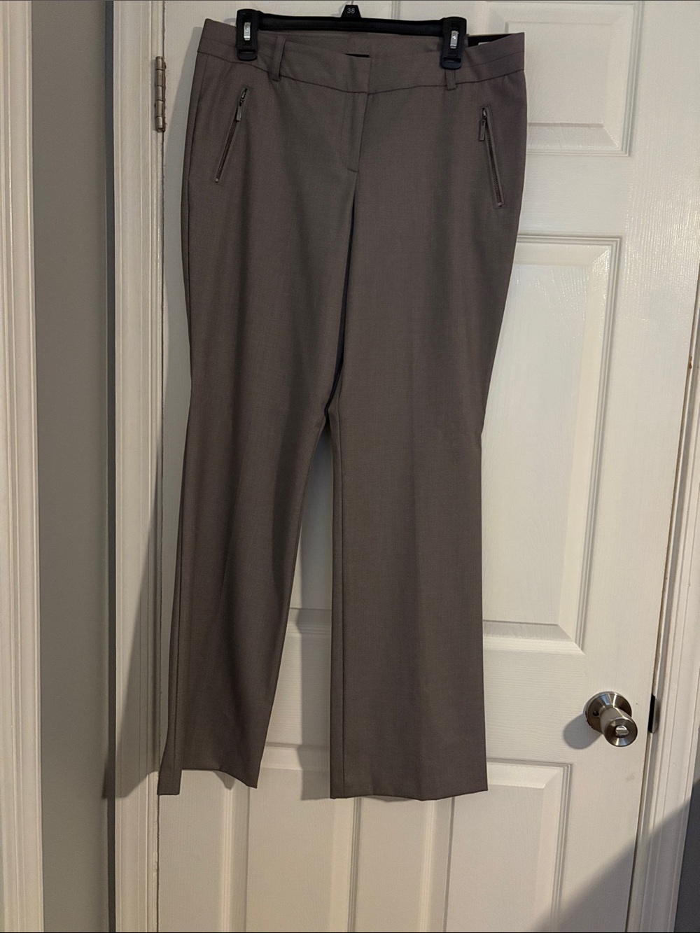 Worthington Men's Taupe Dress Pants with Zip Pockets